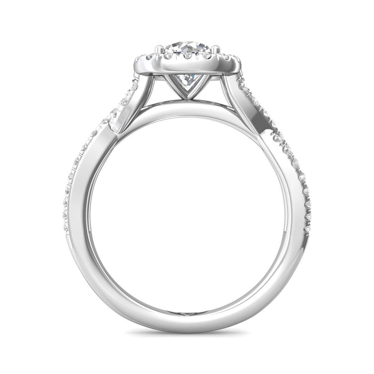 2/5ct. t.w. Diamond Engagement Ring in 14K White Gold