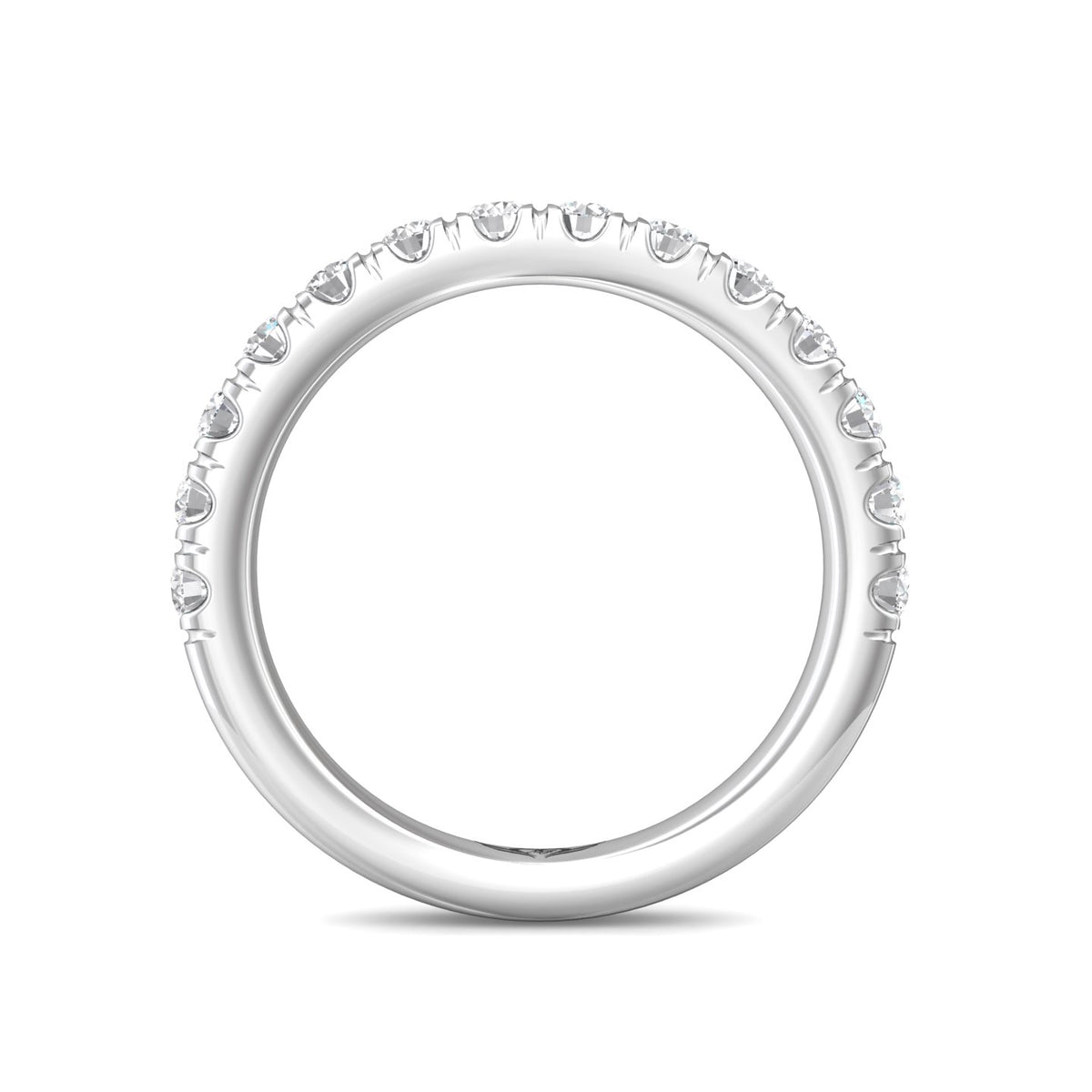 3/4ct. t.w. Diamond Wedding Ring in 14K White Gold