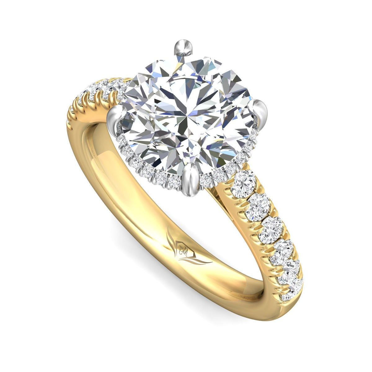 1/2ct. t.w. Diamond Engagement Ring in 14K White Gold