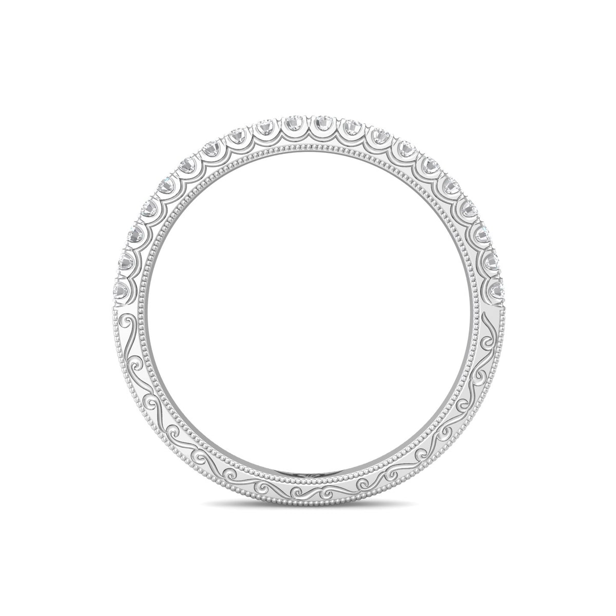 1/4ct. t.w. Diamond Wedding Ring in 14K White Gold