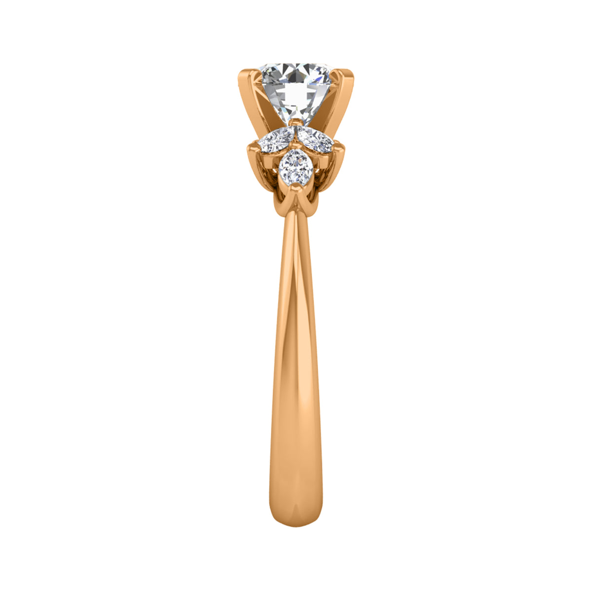 1/4ct. t.w. Diamond Engagement Ring in 14K Yellow Gold