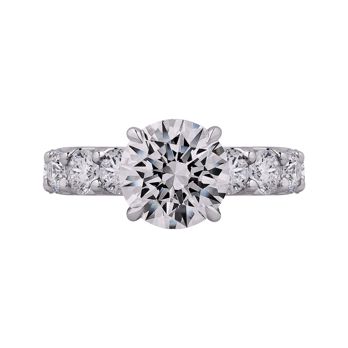 2ct. t.w. Diamond Engagement Ring in 14K White Gold