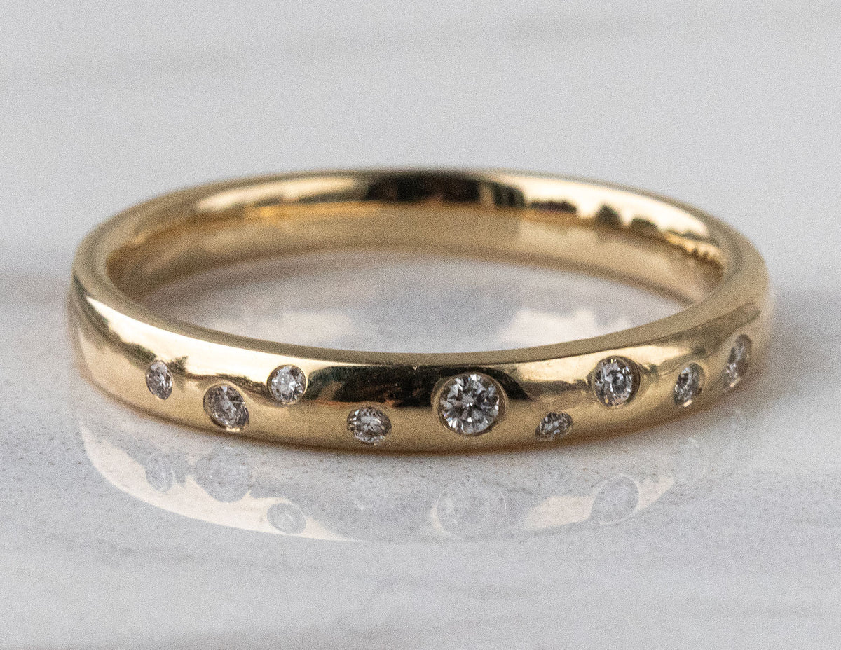 1/10ct. t.w. Diamond Ring in 14K Yellow Gold