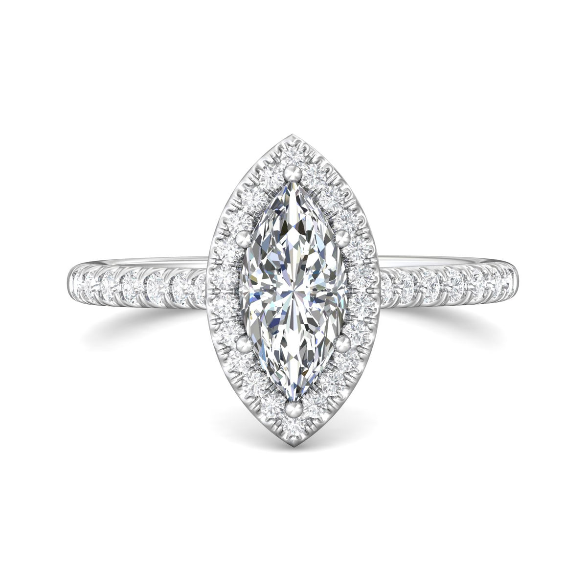 2/5ct. t.w. Diamond Engagement Ring in 14K White Gold