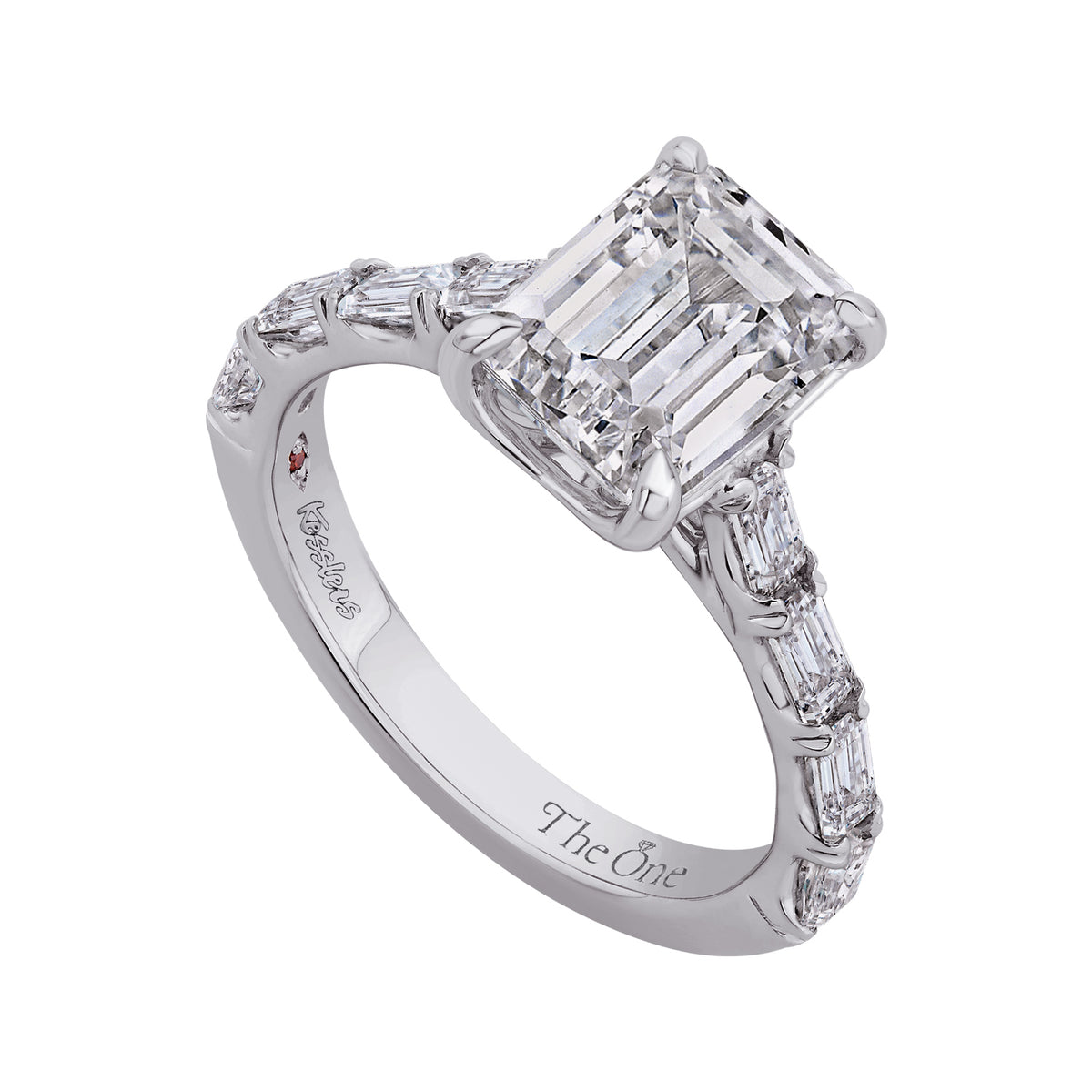 1/2ct. t.w. Diamond Engagement Ring in 14K White Gold