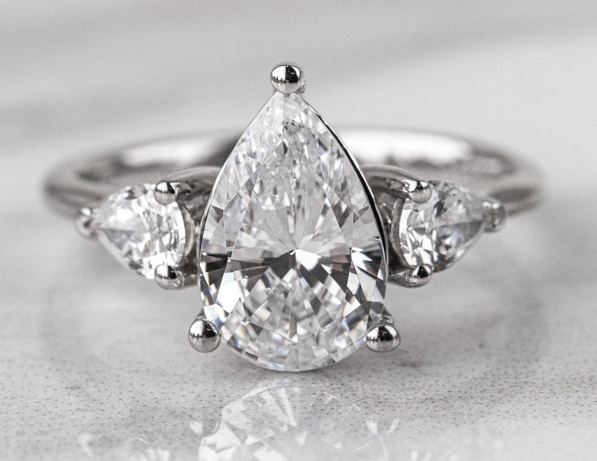 2/5ct. t.w. Newborn Lab Created Diamond Engagement Ring in 14K White Gold