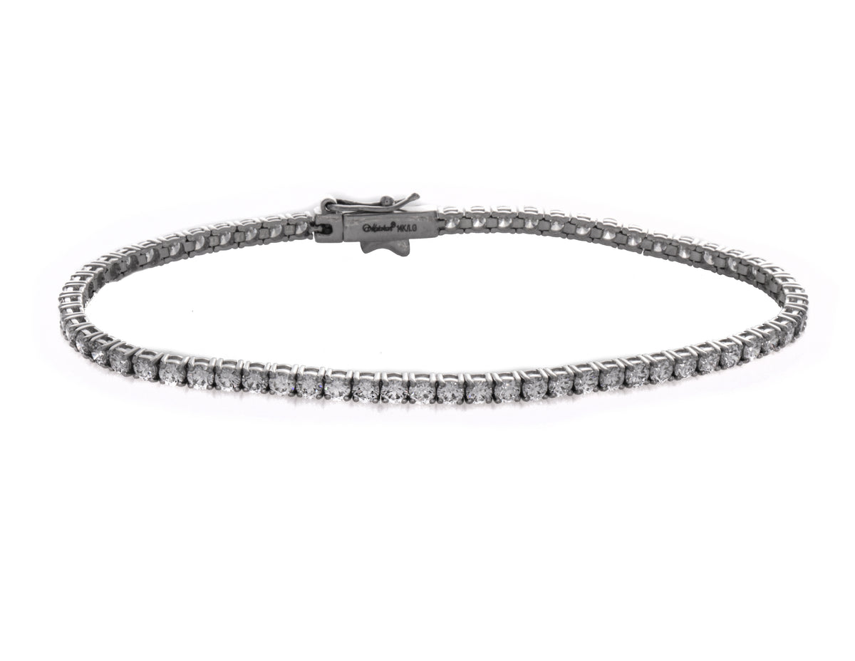 4ct. t.w. Newborn Lab Created Diamond Tennis Bracelet in 14K White Gold