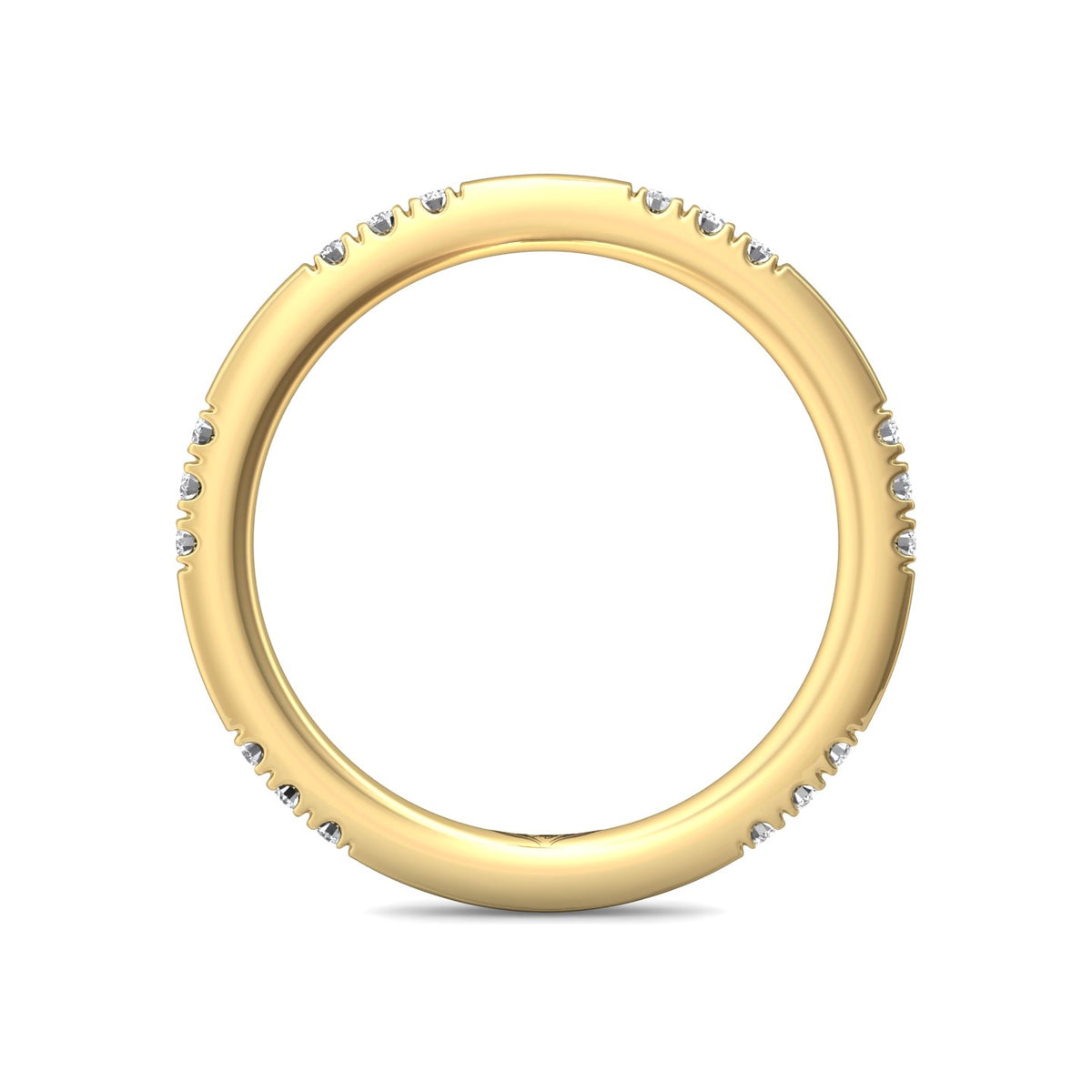 1/5ct. t.w. Diamond Wedding Band in 14K Yellow Gold