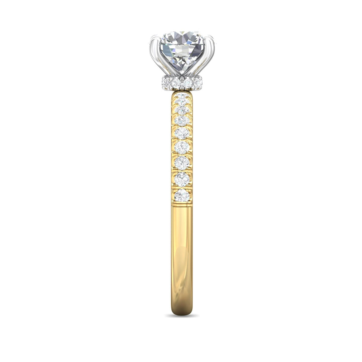 1/4ct. t.w. Diamond Engagement Ring in 14K White Gold