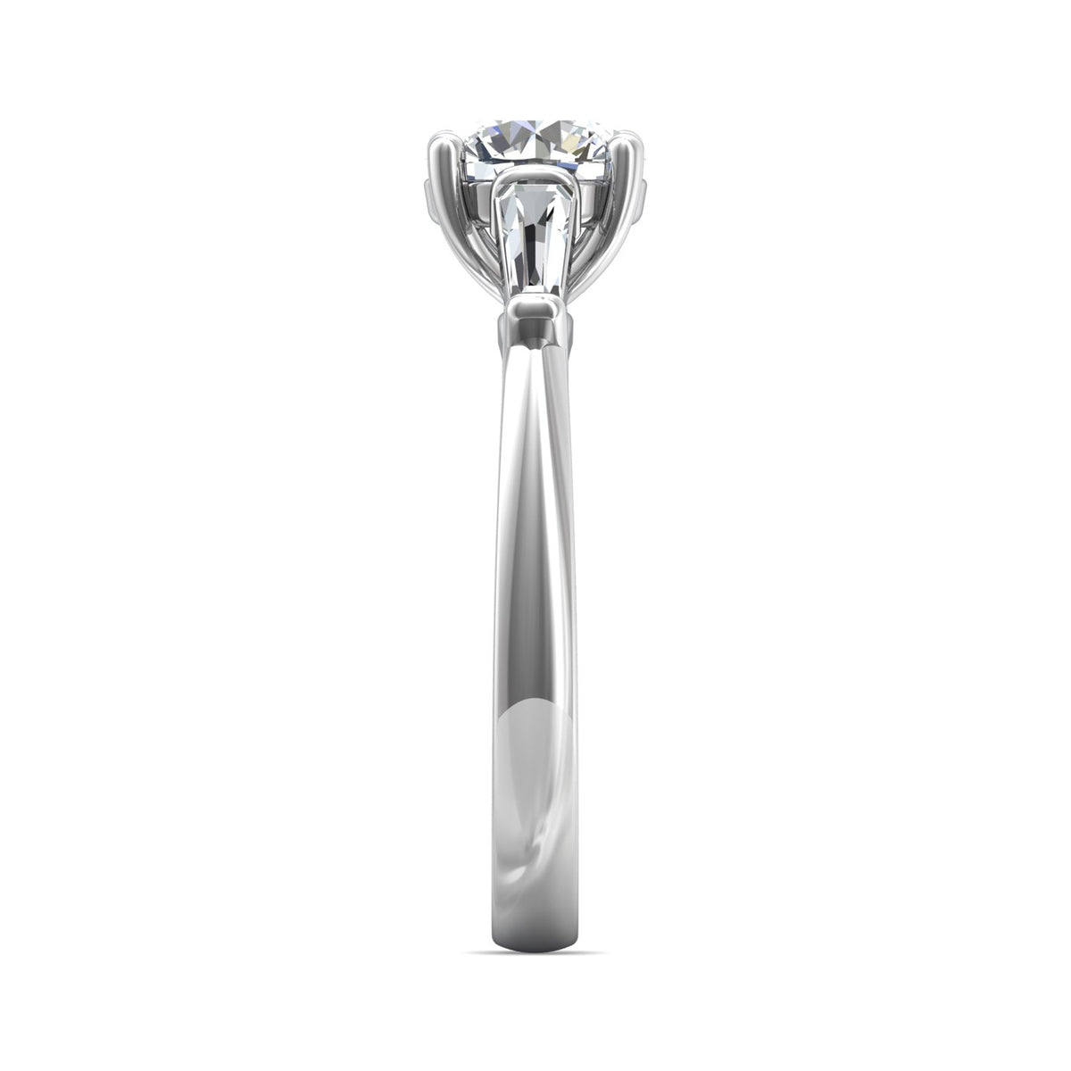 1/2ct. t.w. Diamond Engagement Ring in 14K White Gold