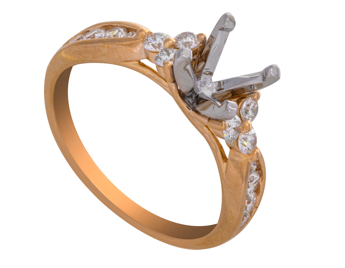 1/2ct. t.w. Diamond Engagement Ring in 14K Yellow Gold