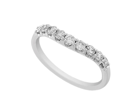 1/2ct. t.w. Round Diamond Ring in 14K White Gold
