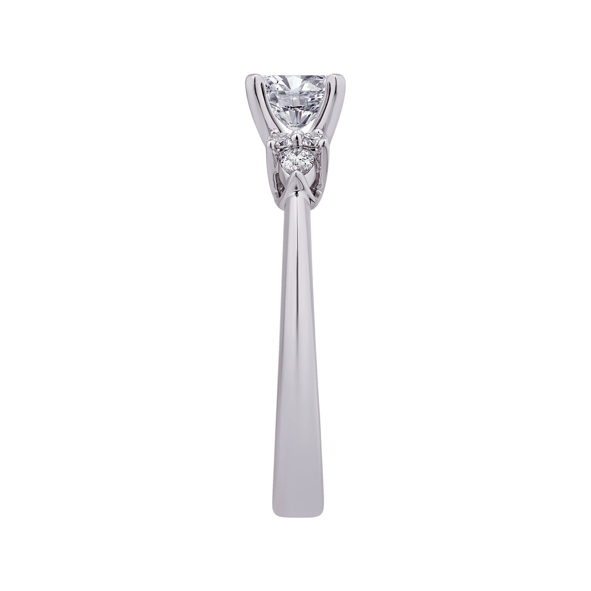 1/7ct. t.w. Diamond Engagement Ring in 14K White Gold