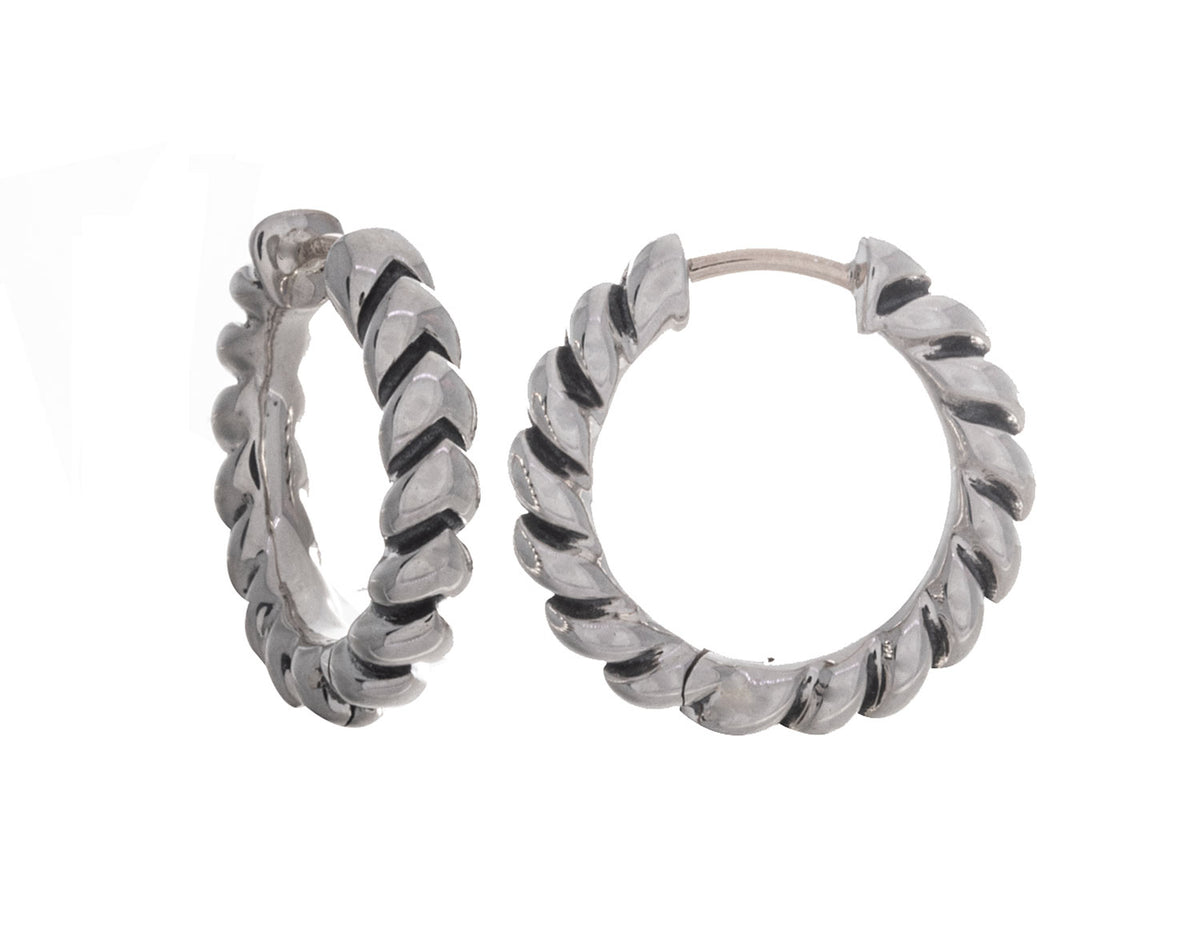 Sterling Silver Hoop Earrings