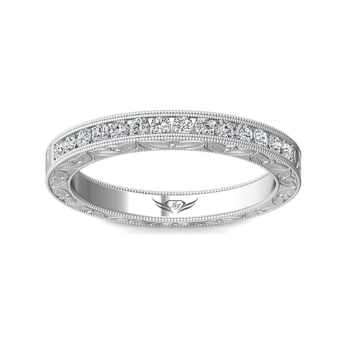 1/4ct. t.w. Diamond Wedding Ring in 14K White Gold