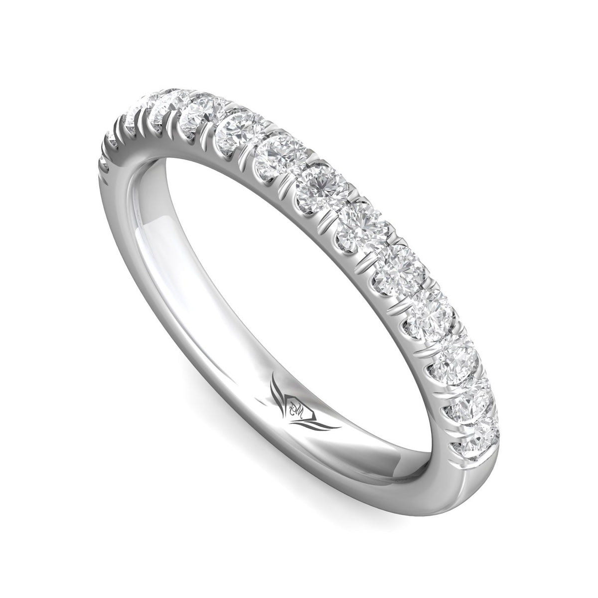 5/8ct. t.w. Diamond Wedding Ring in 14K White Gold