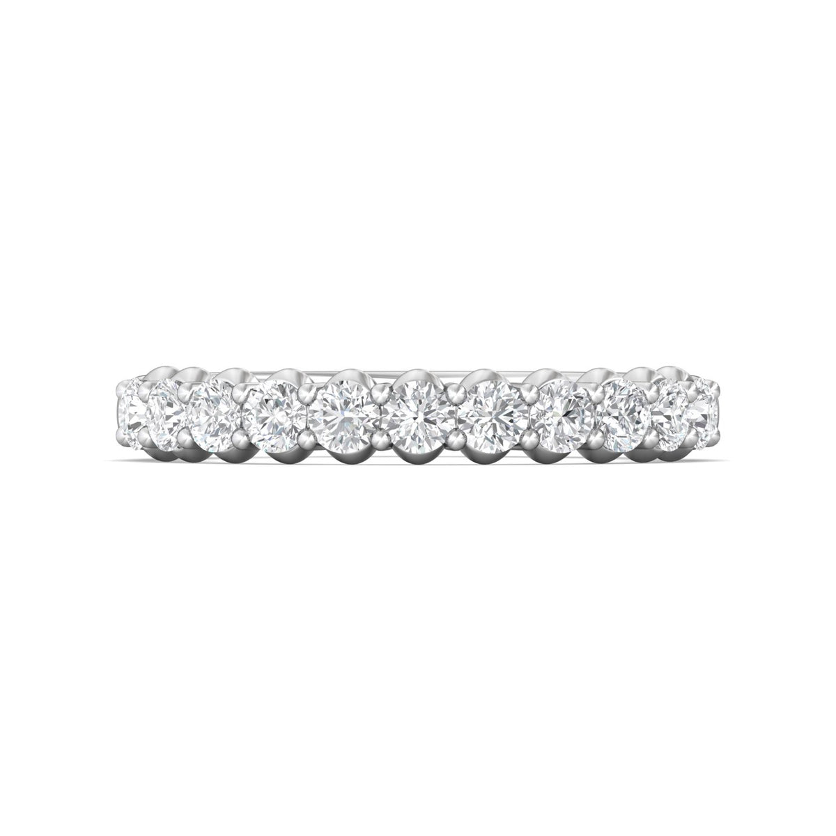3/4ct. t.w. Diamond Wedding Ring in 14K White Gold