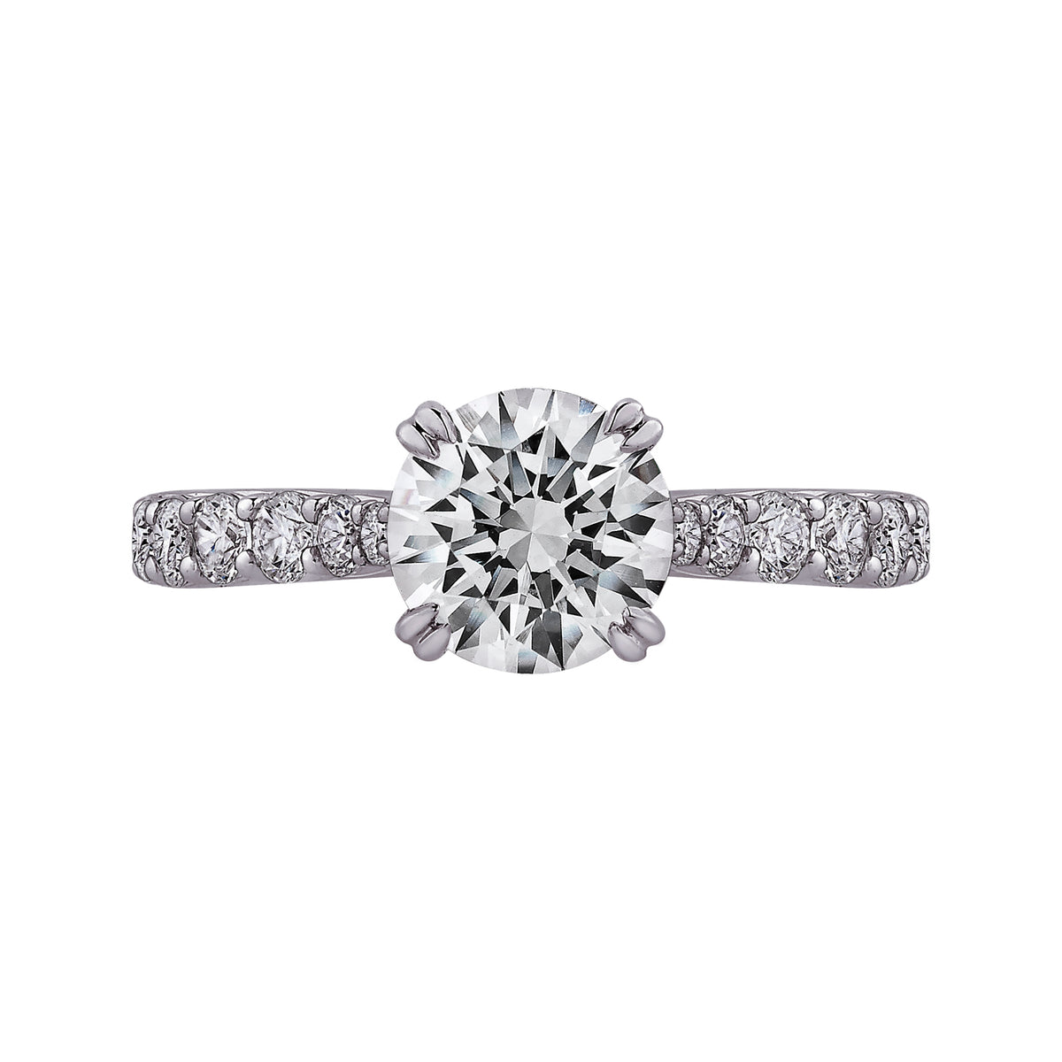 5/8ct. t.w. Diamond Engagement Ring in 14K White Gold