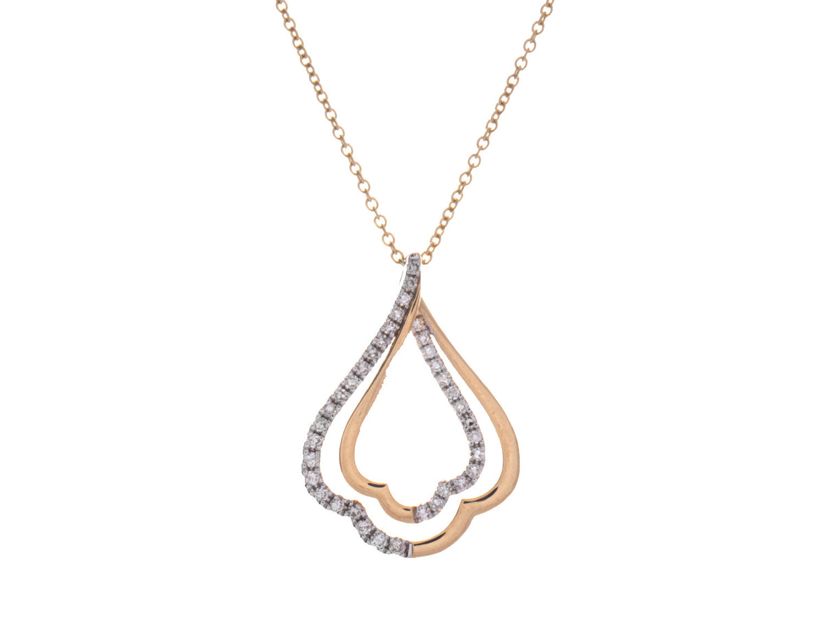 1/4ct. t.w. Diamond Fashion Pendant in 14K Yellow Gold