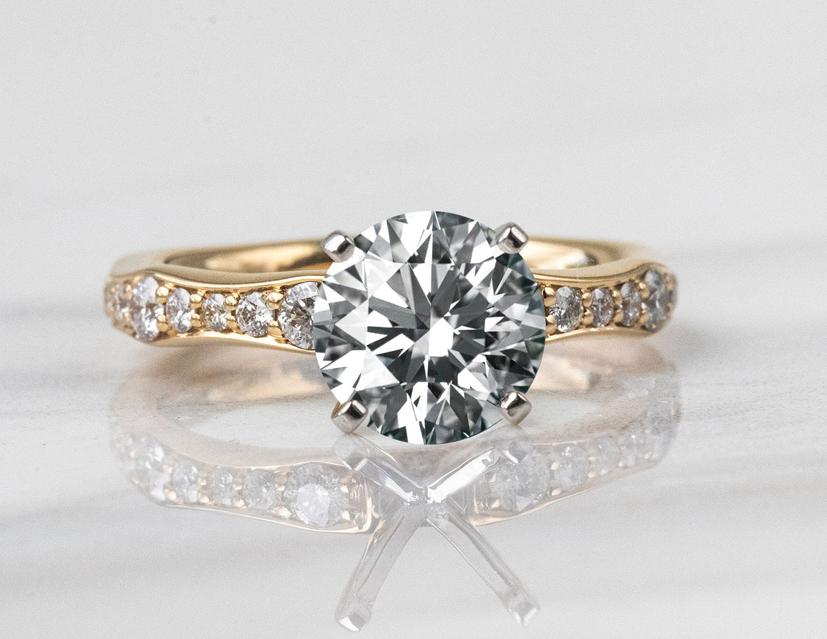 2/5ct. t.w. Kessler 81 Diamond Engagement Ring in 18K Yellow Gold