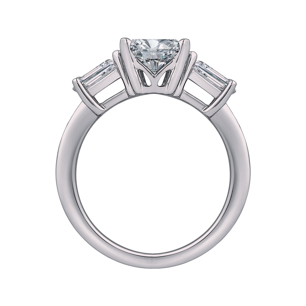 5/8ct. t.w. Diamond Engagement Ring in 14K White Gold