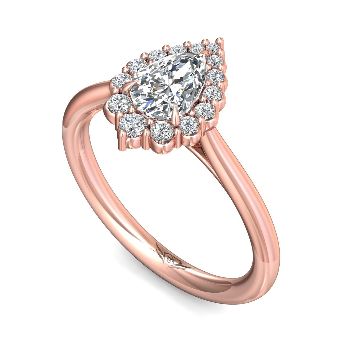 1/4ct. t.w. Diamond Engagement Ring in 14K Rose Gold