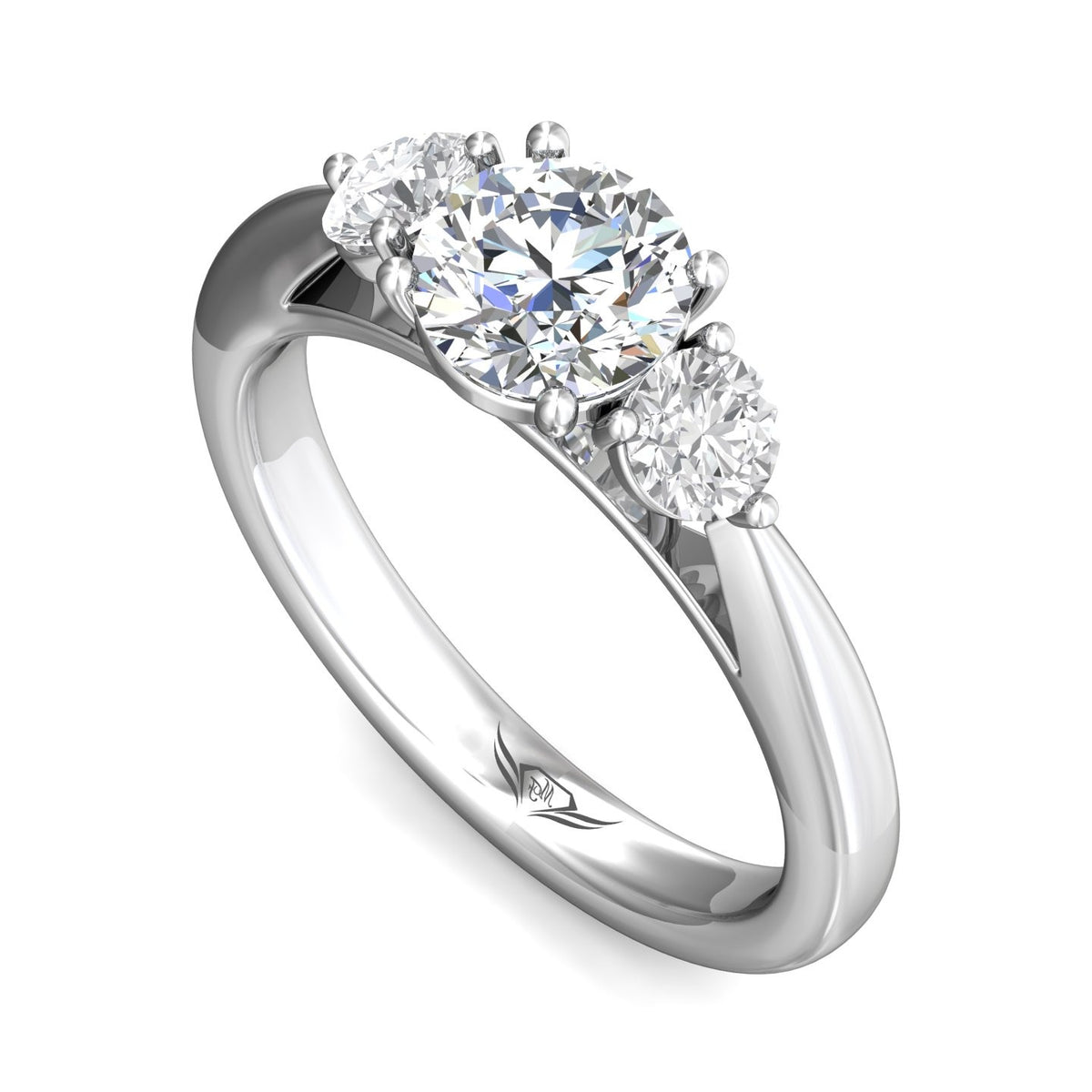 1/2ct. t.w. Diamond Engagement Ring in 14K White Gold