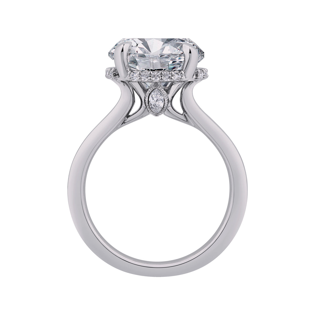 1/5ct. t.w. Diamond Engagement Ring in 14K White Gold