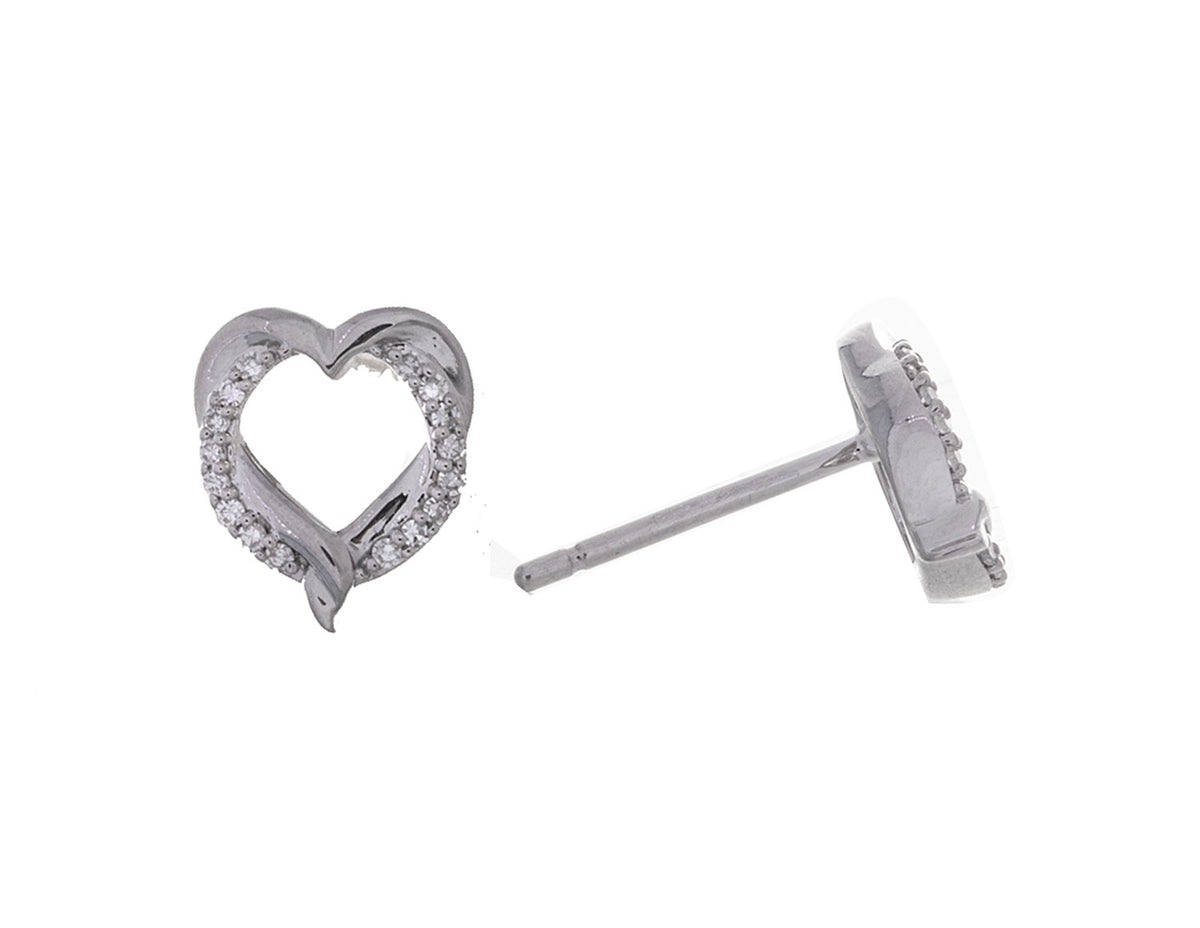 1/10ct. t.w. Diamond Earrings in Sterling Silver