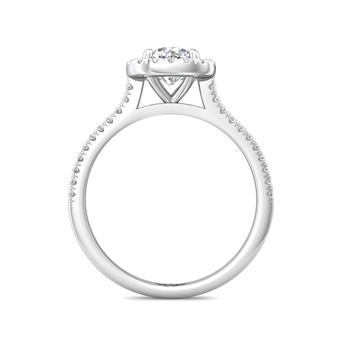 1/4ct. t.w. Diamond Engagement Ring in 14K White Gold