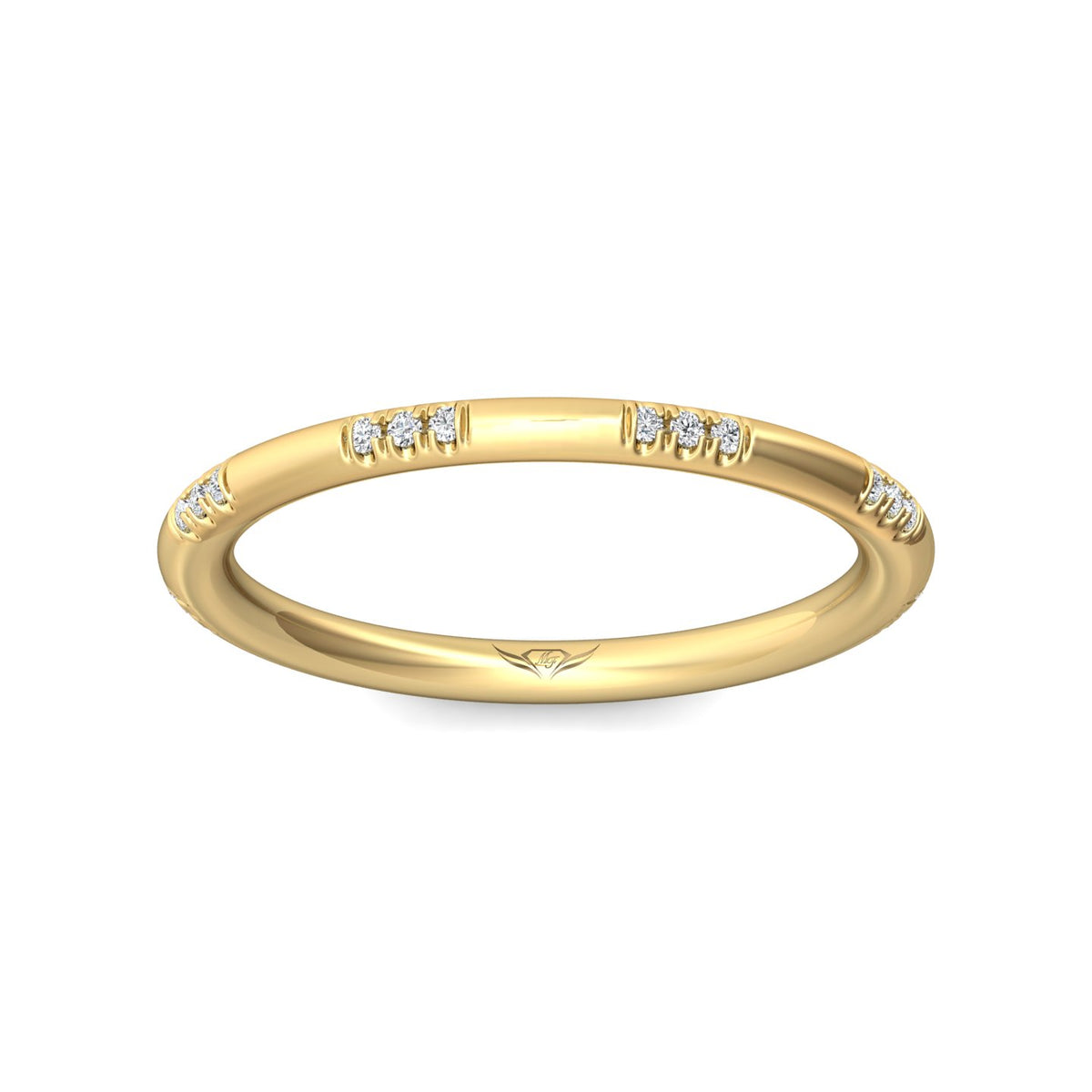 1/14ct. t.w. Diamond Wedding Band in 14K Yellow Gold