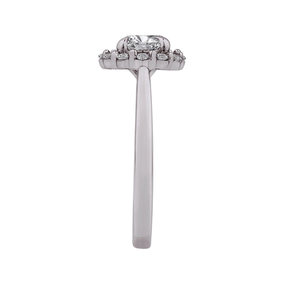 1/4ct. t.w. Diamond Engagement Ring in 14K White Gold
