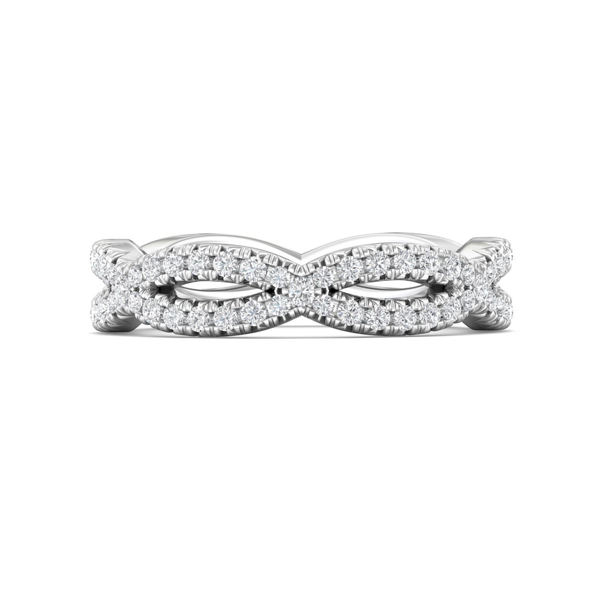 1/2ct. t.w. Diamond Anniversary Ring in 14K White Gold