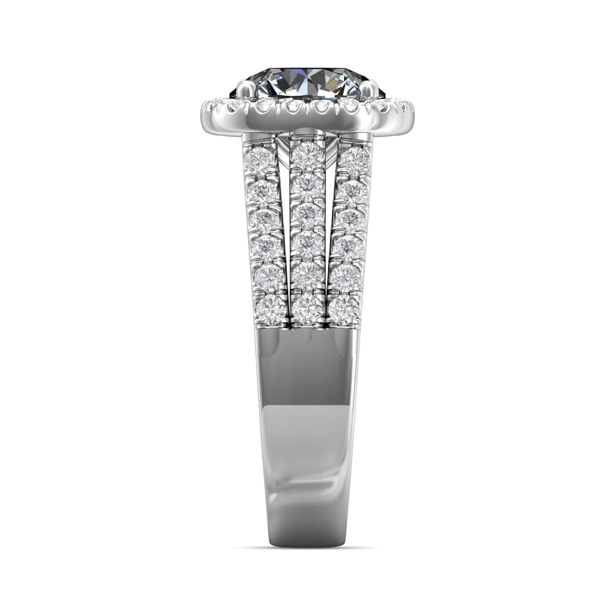 1ct. t.w. Diamond Engagement Ring in 14K White Gold
