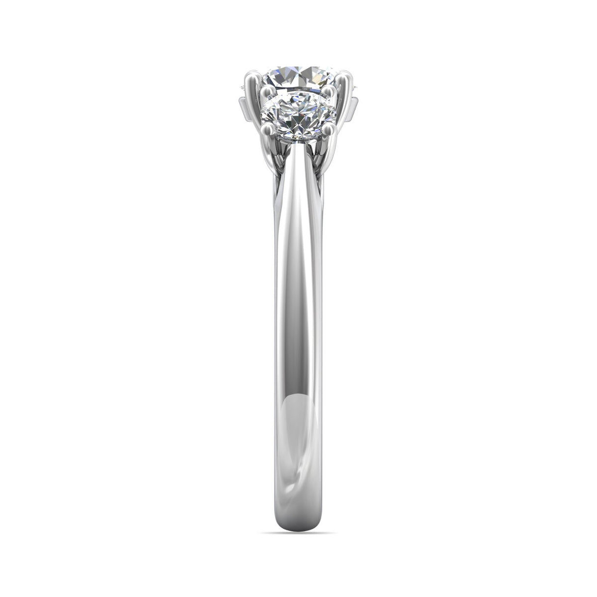 1/2ct. t.w. Diamond Engagement Ring in 14K White Gold