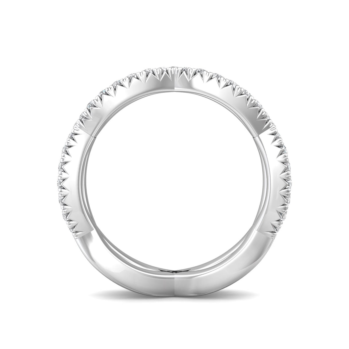 1/2ct. t.w. Diamond Anniversary Ring in 14K White Gold