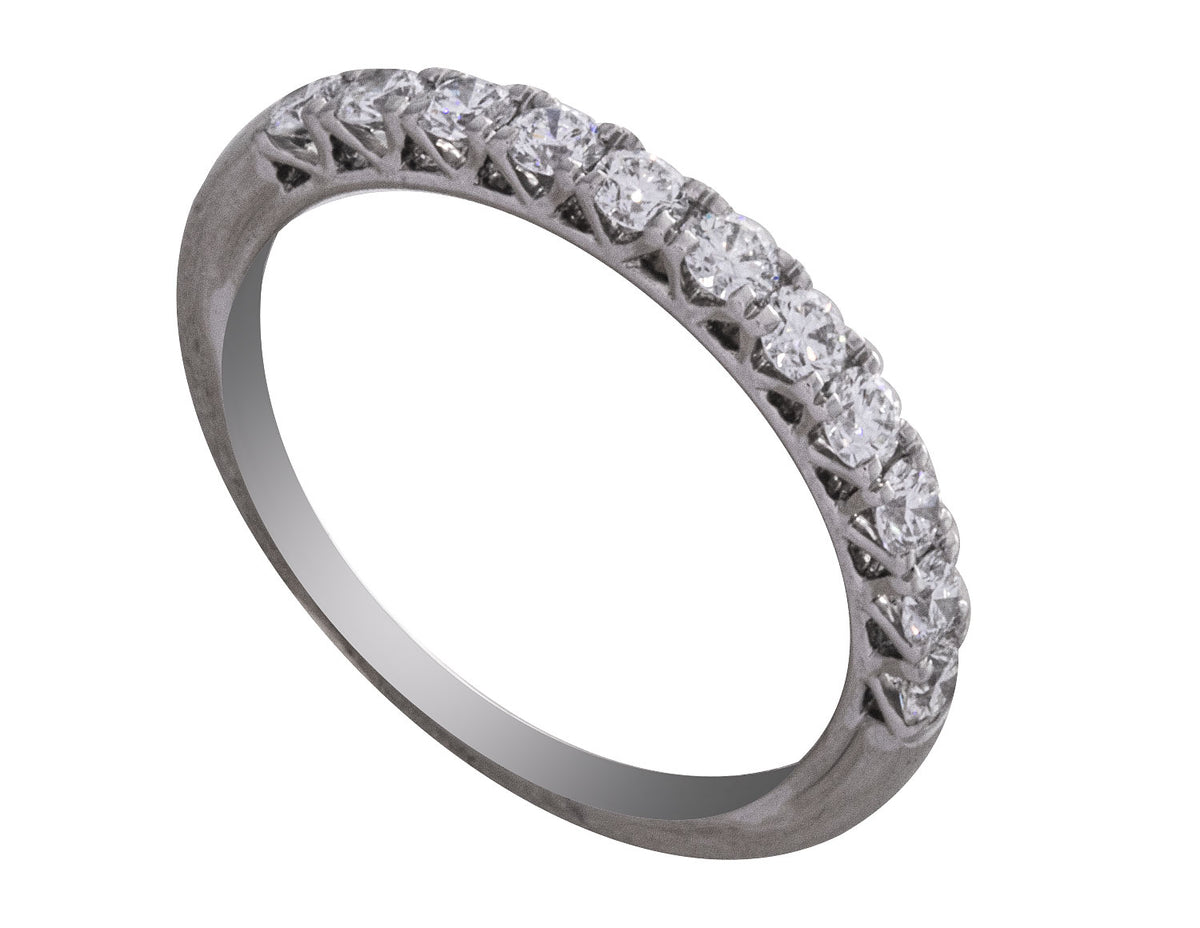 1/2ct. t.w. Diamond Anniversary Ring in Platinum