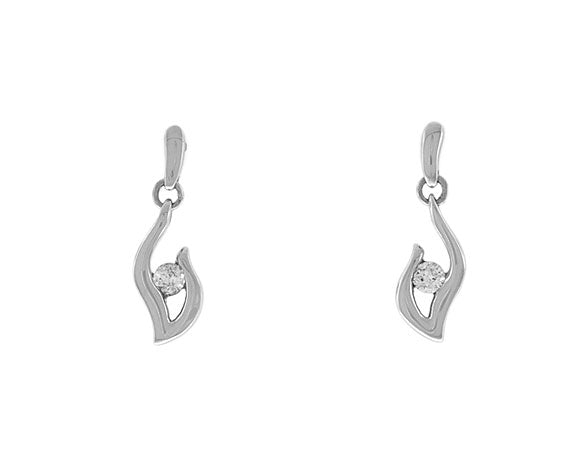 1/10ct. t.w. Kessler 81 Diamond Earrings in Sterling Silver