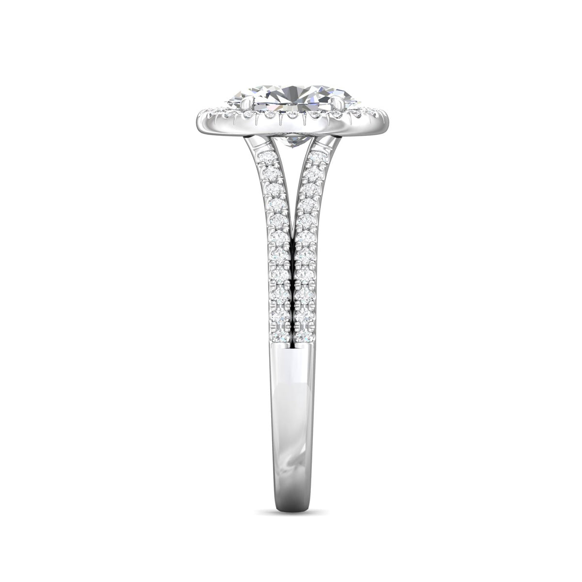 1/3ct. t.w. Diamond Engagement Ring in 14K White Gold