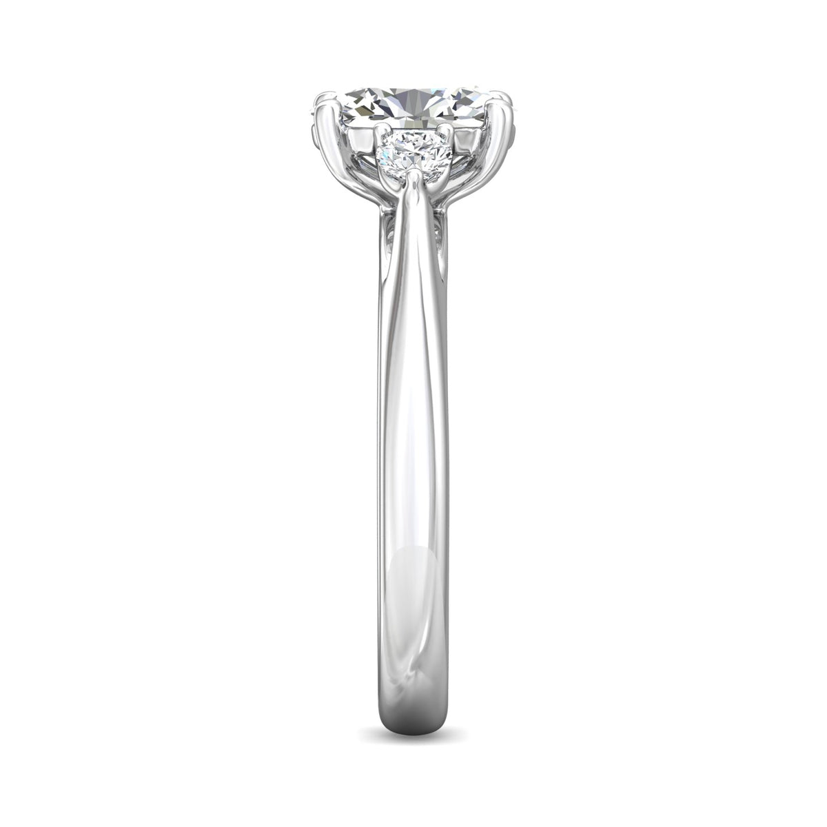 1/5ct. t.w. Diamond Engagement Ring in 14K White Gold