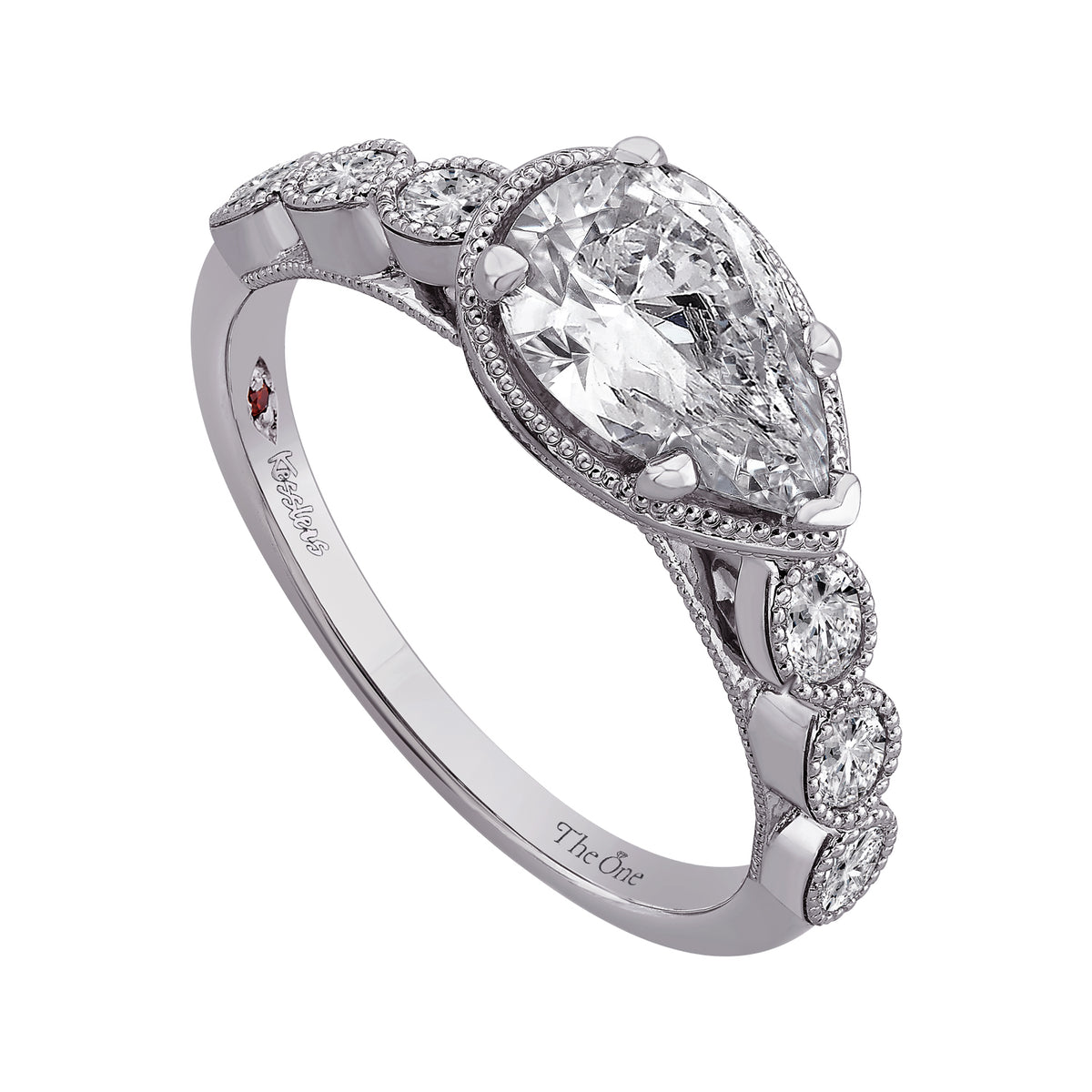 2/5ct. t.w. Diamond Engagement Ring in 14K White Gold