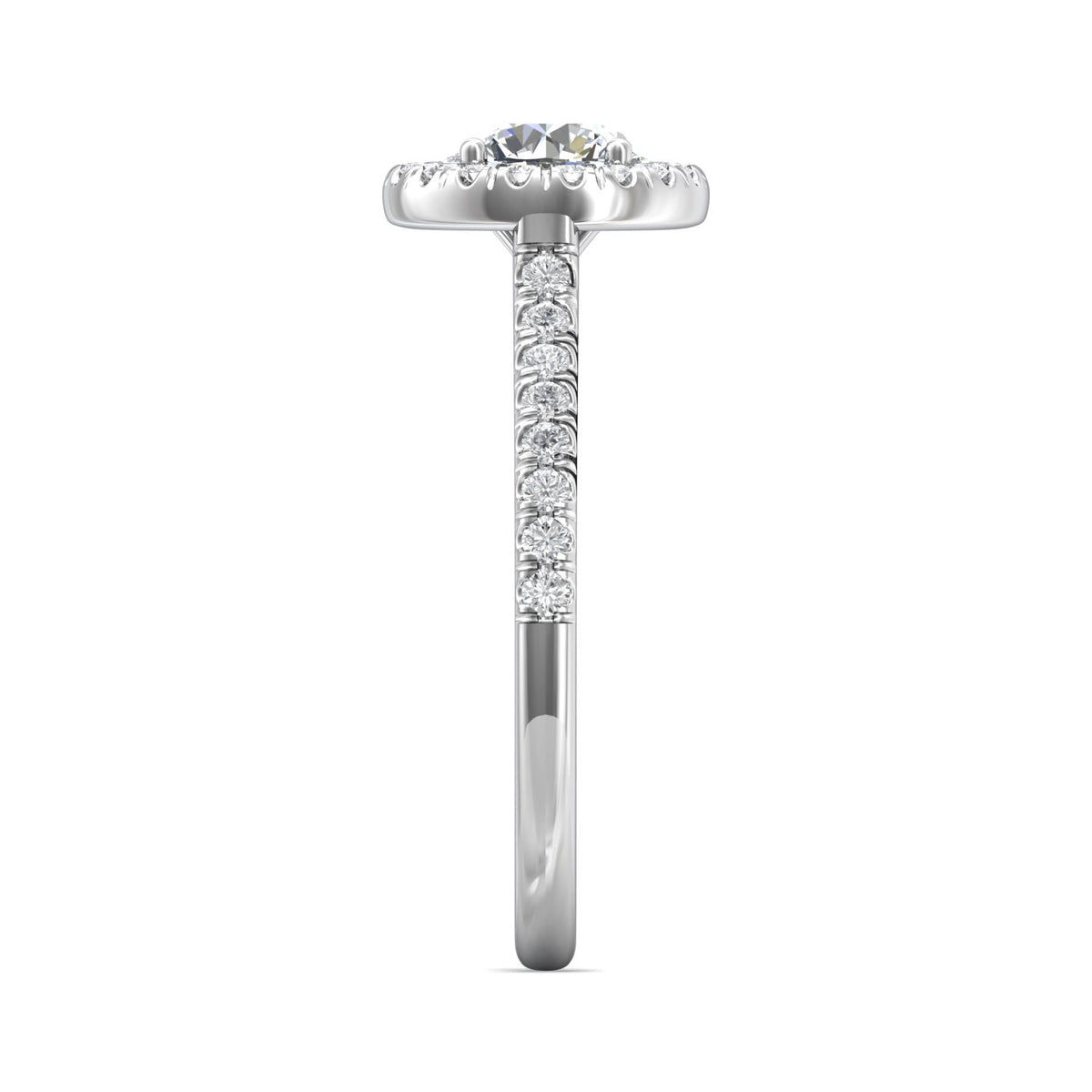 1/3ct. t.w. Diamond Engagement Ring in 14K White Gold