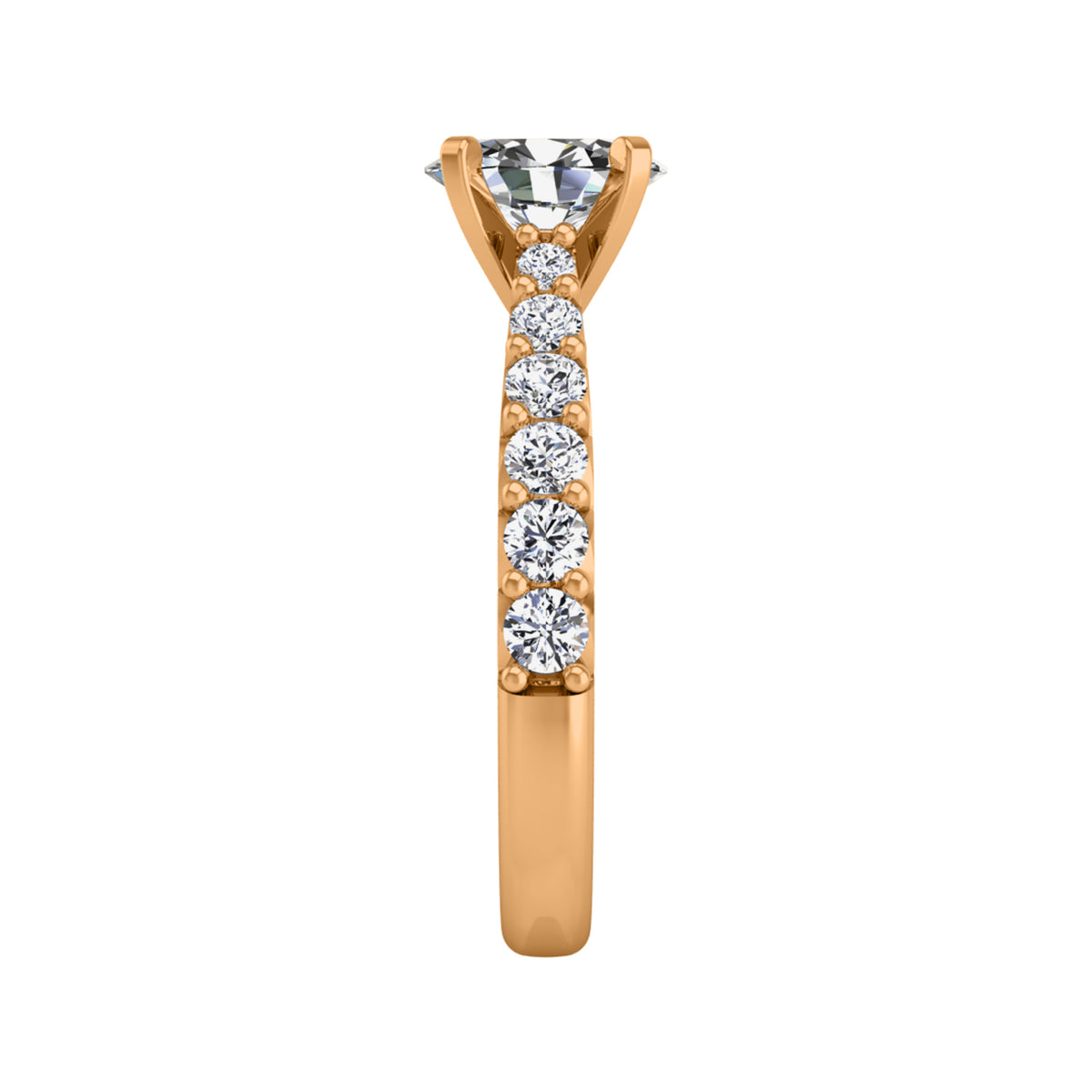 5/8ct. t.w. Diamond Engagement Ring in 14K Yellow Gold