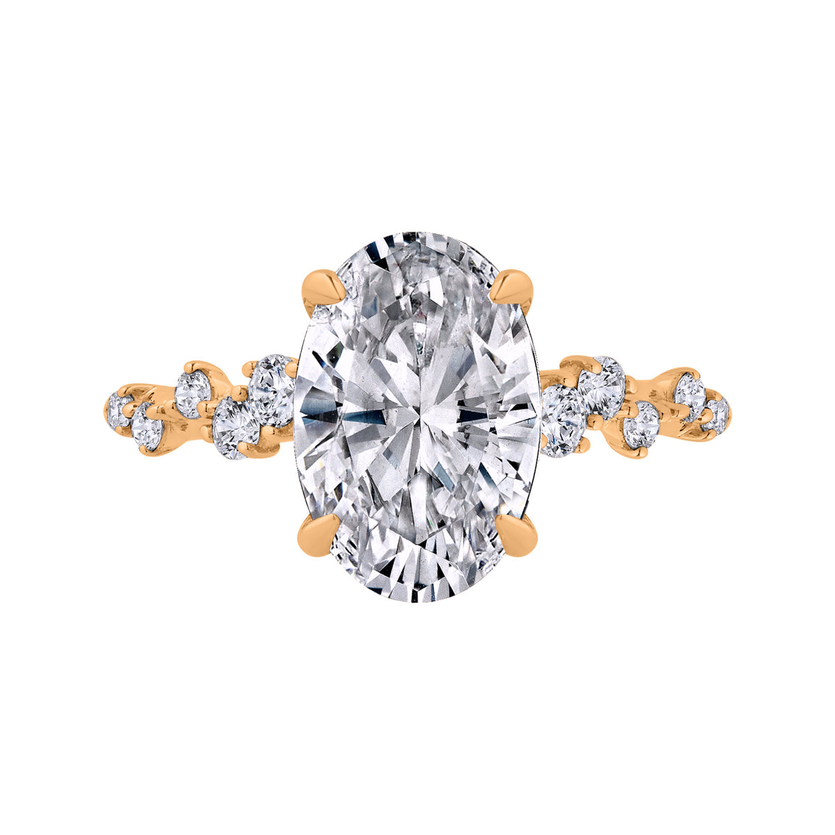 1/6ct. t.w. Diamond Engagement Ring in 14K Yellow Gold