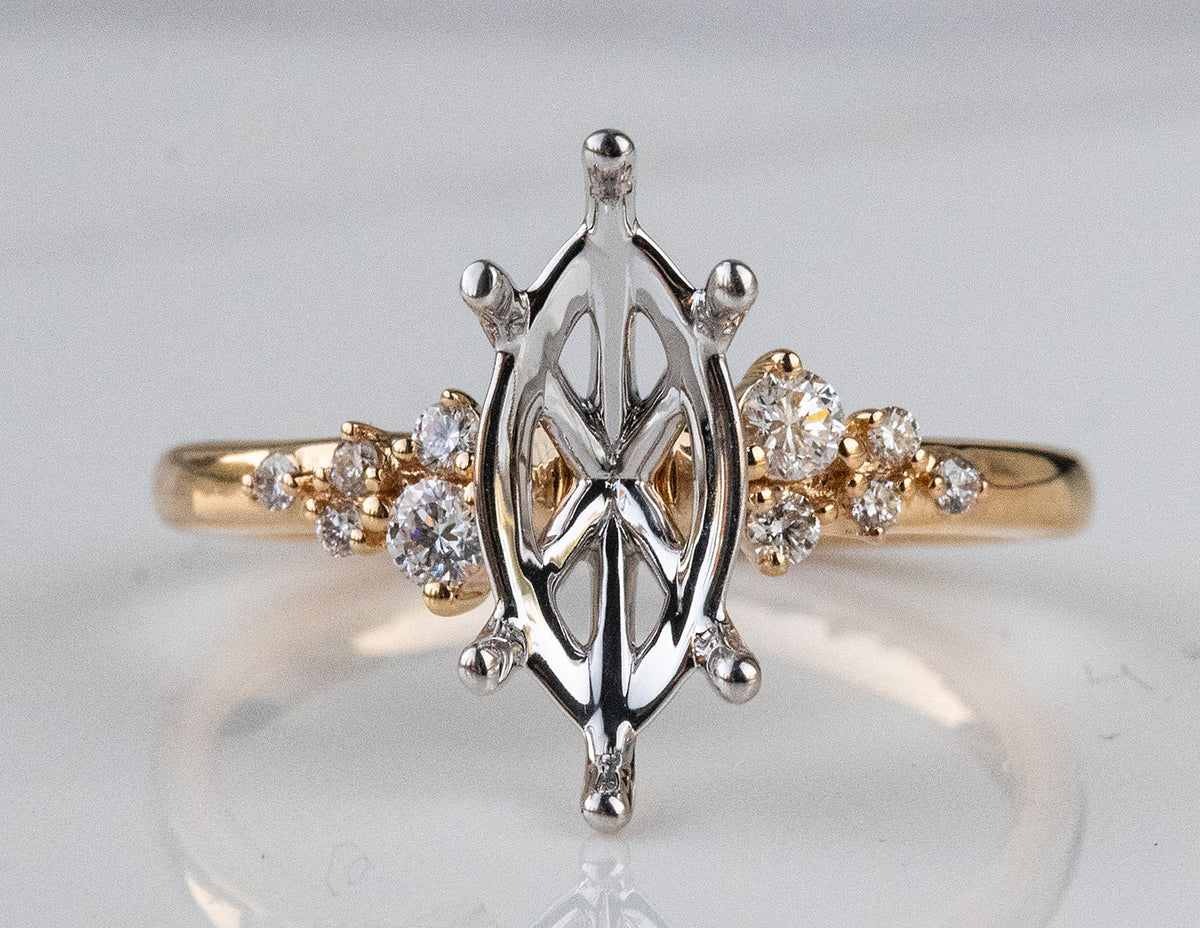 1/6ct. t.w. Diamond Engagement Ring in 14K Yellow Gold