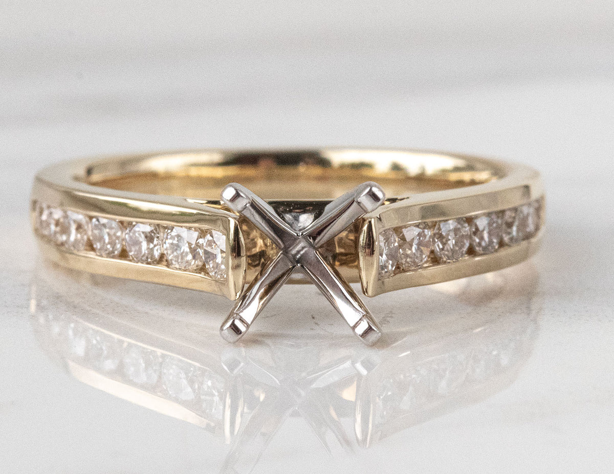1/2ct. t.w. Diamond Engagement Ring in 14K Yellow Gold