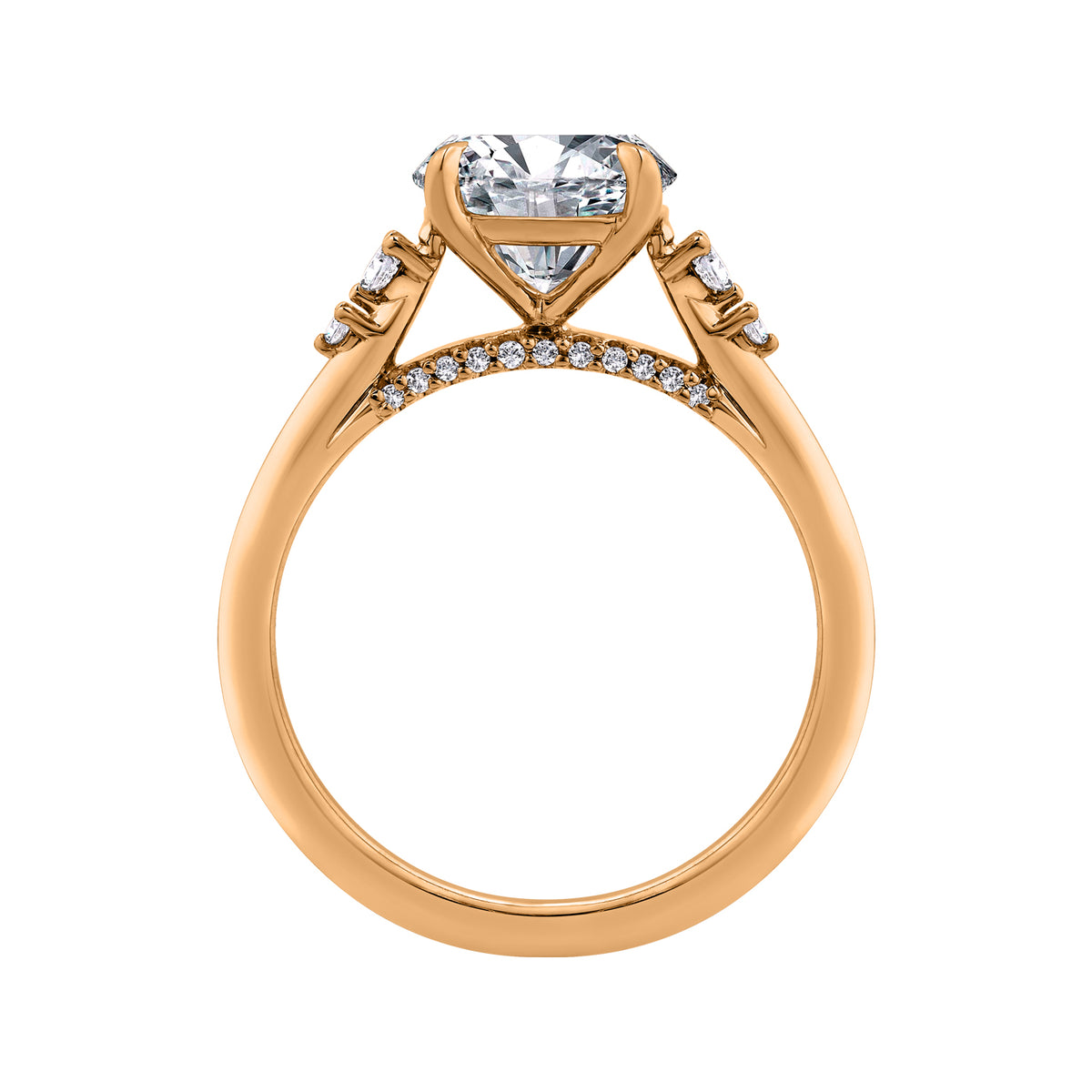 1/6ct. t.w. Diamond Engagement Ring in 14K Yellow Gold