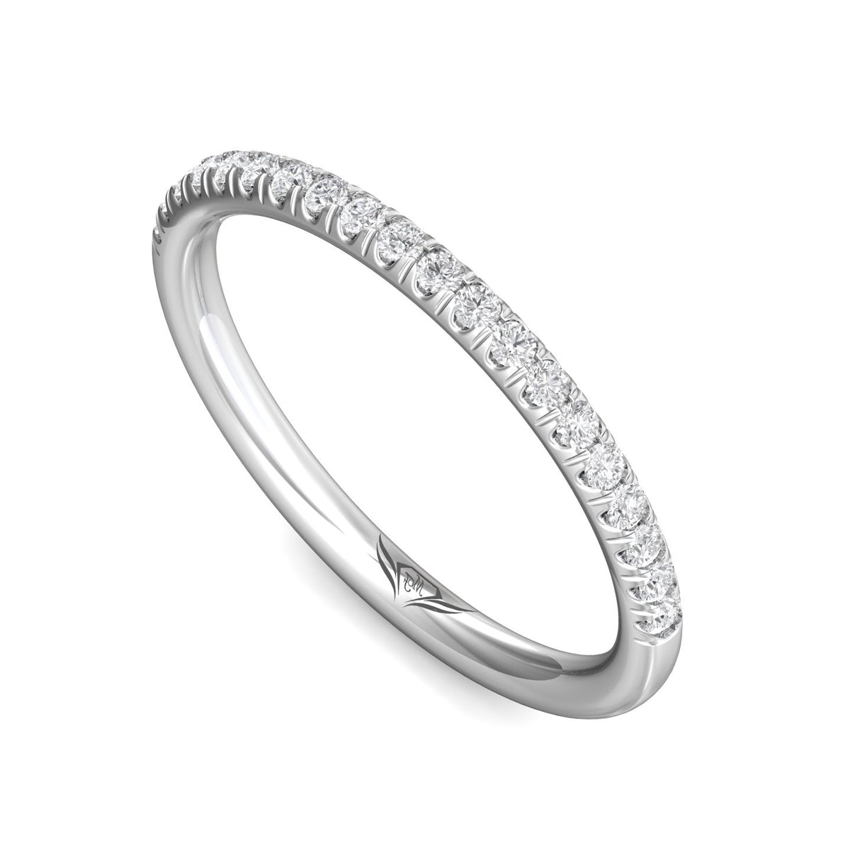 1/4ct. t.w. Diamond Wedding Band in 14K White Gold