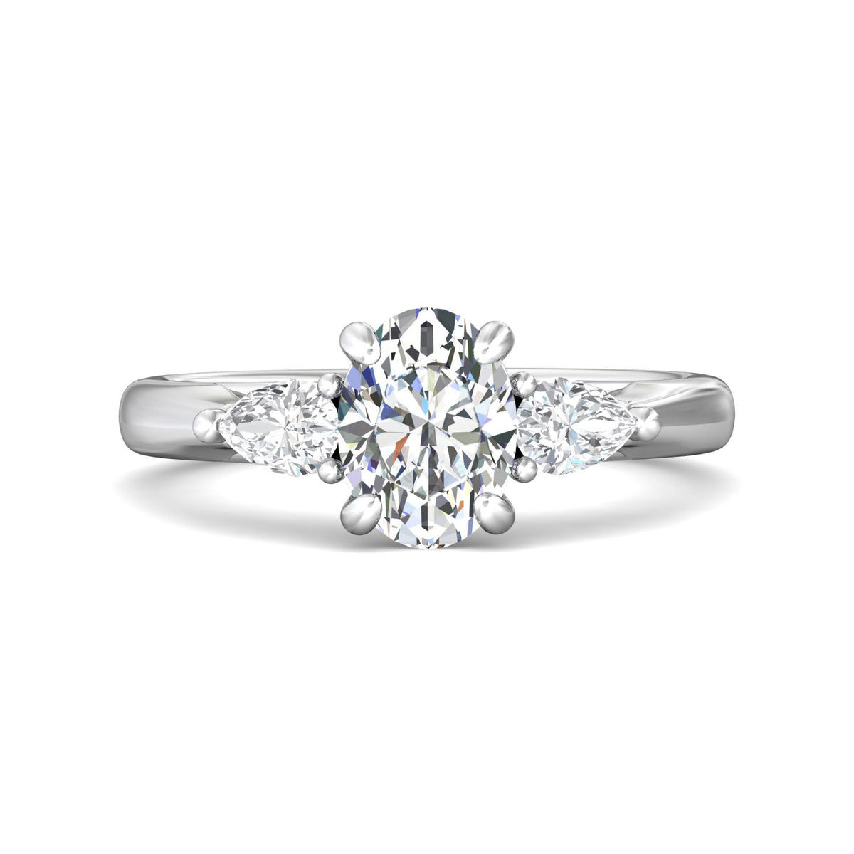 1/3ct. t.w. Diamond Engagement Ring in 14K White Gold