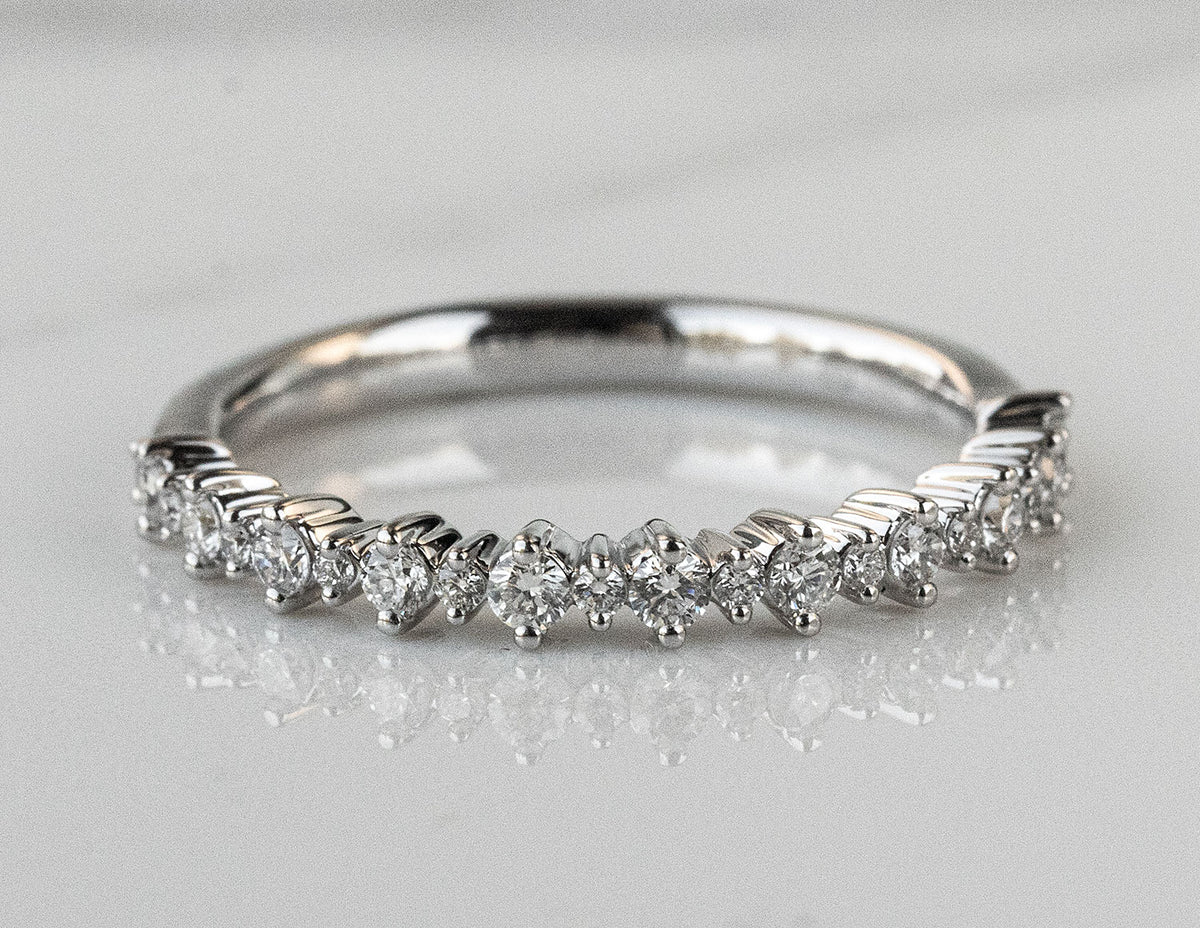 1/3ct. t.w. Diamond Anniversary Ring in 14K White Gold